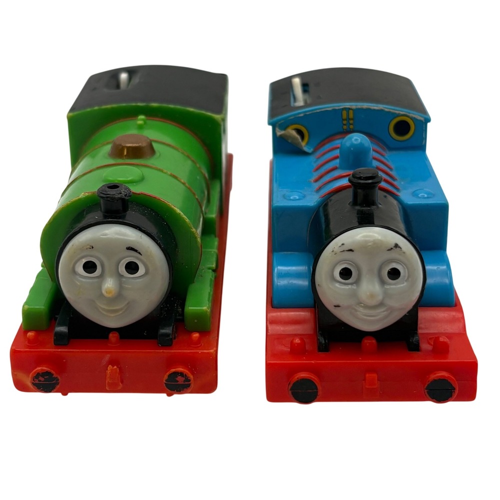 Thomas & Friends TrackMaster Motorized Engines Lot Thomas and Percy Mattel Toy